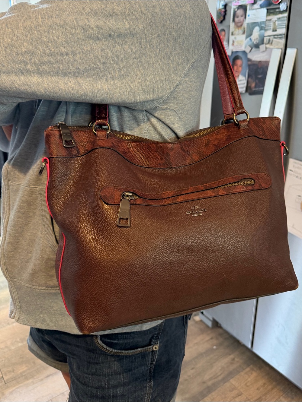 Coach Tyler Tote ✨